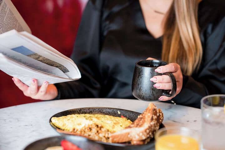 Breakfast area